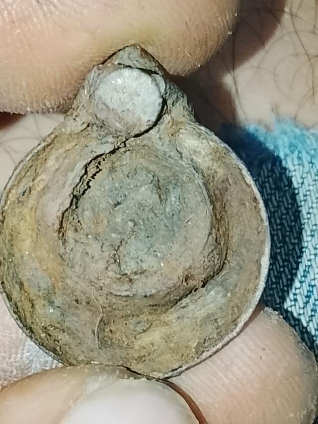 พระเก่าๆโบราณหินแปลกมีรอยแกะจากคนโบราณของเก่ายุ90 รูปที่ 5