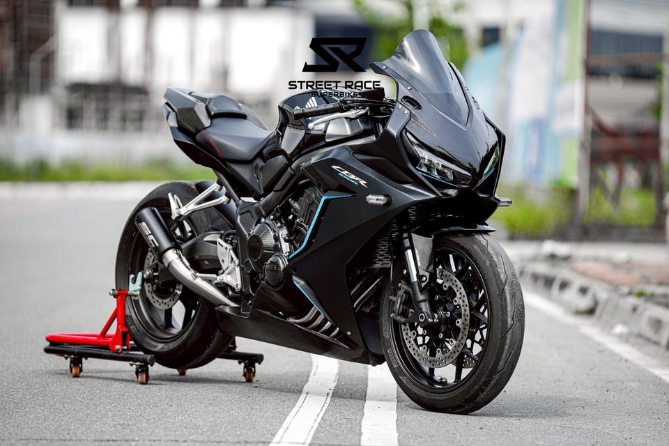 2023 Honda 📢 honda cbr650R ดำ-ฟ้า | ปี 2023 หล่อ สปอร์ตเต็มขั้น สภาพกริ๊บ พร้อมซิ่ง! 🏍️ รูปที่ 12