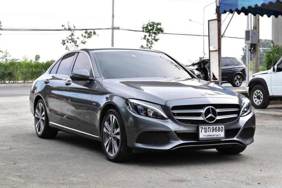 รหัสรถ PB9680 BENZ C350e AVANTGARDE 2018 PLUG-IN