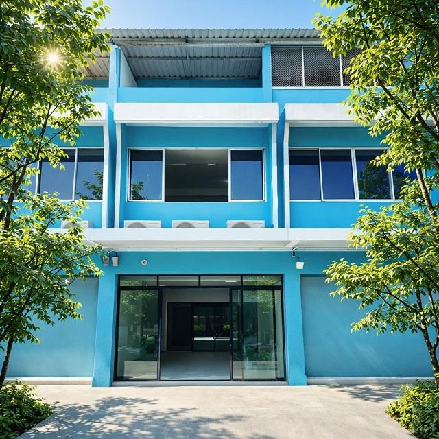 อินทามระ8-14 BTSสะพานควาย 1กม. ให้เช่าอาคารพาณิชย์ 3 ชั้น 20 ตร.วา. 240 ตร.ม. ม.หอการค้า 900 ม. 2นอน 2น้ำ 1