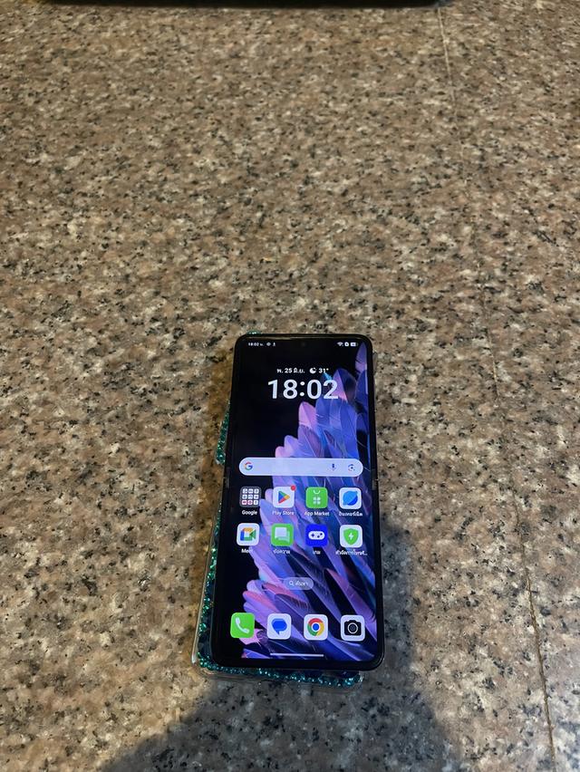 ขายOPPO FindN2 FlipสีPurple256กิ๊กสูนTrueไร้รอยตกจอกางสุดหายากใช้งานดีถูกๆ