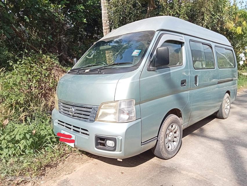 Nissan Urvan ปี 2005 เครื่องสภาพเดิมๆใช้งานได้ 2