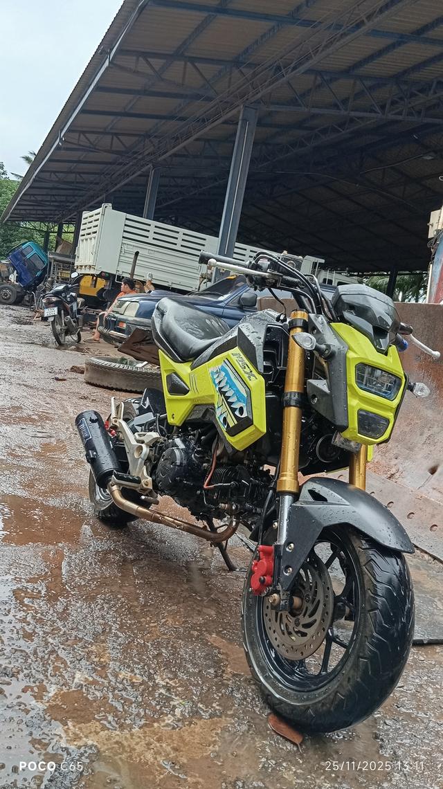 รถมอเตอร์ไซค์honda msx 125sf