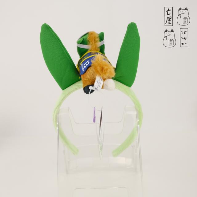 ตุ๊กตา ต้าวอ้วน。ม้าแข่ง・ที่คาดผม・ไซเลนส์ ซูซุกะ 🏇 Silence Suzuka No.13・SK Japan・Thoroughbred Collection ~ Mascot Headband Vol. 3・Standard ・22 cm 🍀 รูปที่ 5