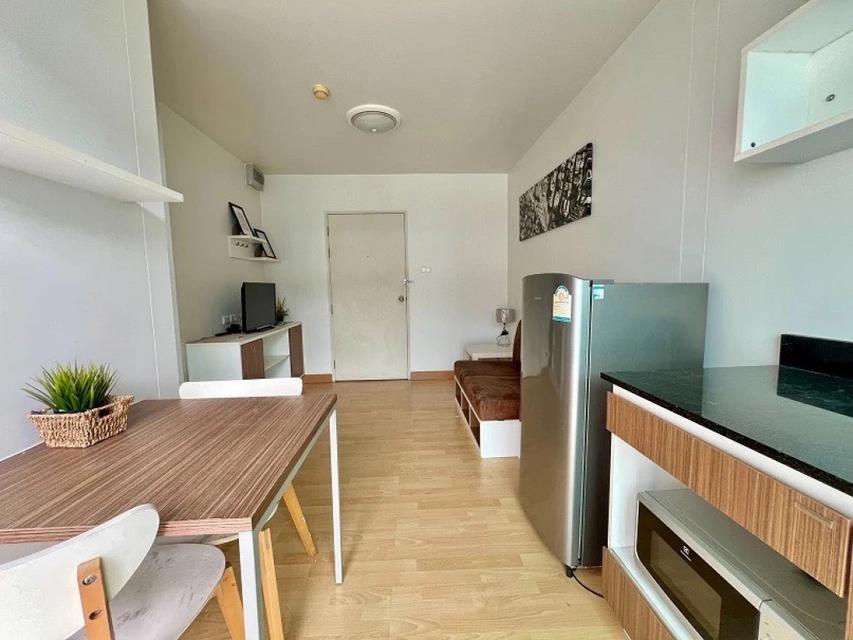 ขาย คอนโด 1 นอน Smart Condo Rama 2 ห้องมุม 28 ตรม ชั้น 8 มีความเป็นส่วนตัว  วิวไม่บล๊อค พร้อมเฟอร์ครบ 3