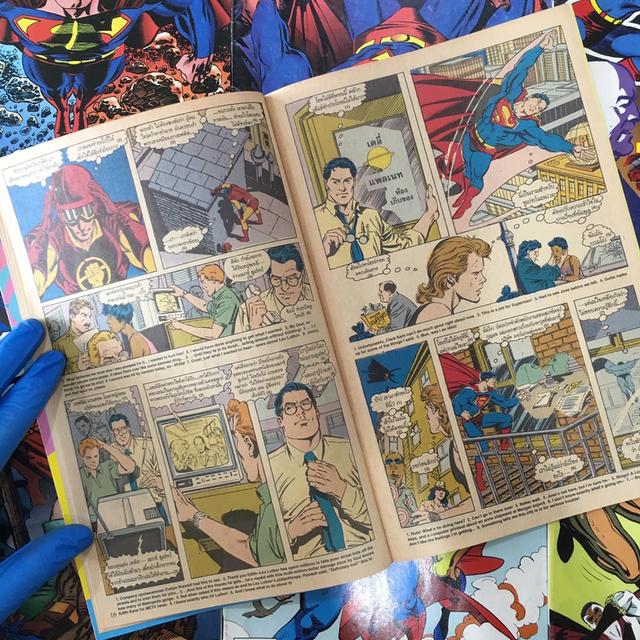 DC comics ฉบับเดอะเนชั่นคอมมิคส์ ภาษาไทย-อังกฤษ  5