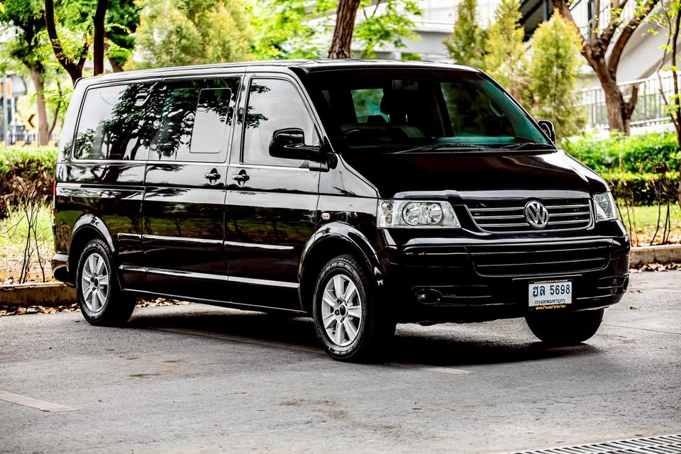 VOLKSWAGEN CARAVELLE 2.5 TD ดีเซล ปี 2010 สีดำ มือเดียวป้ายแดง