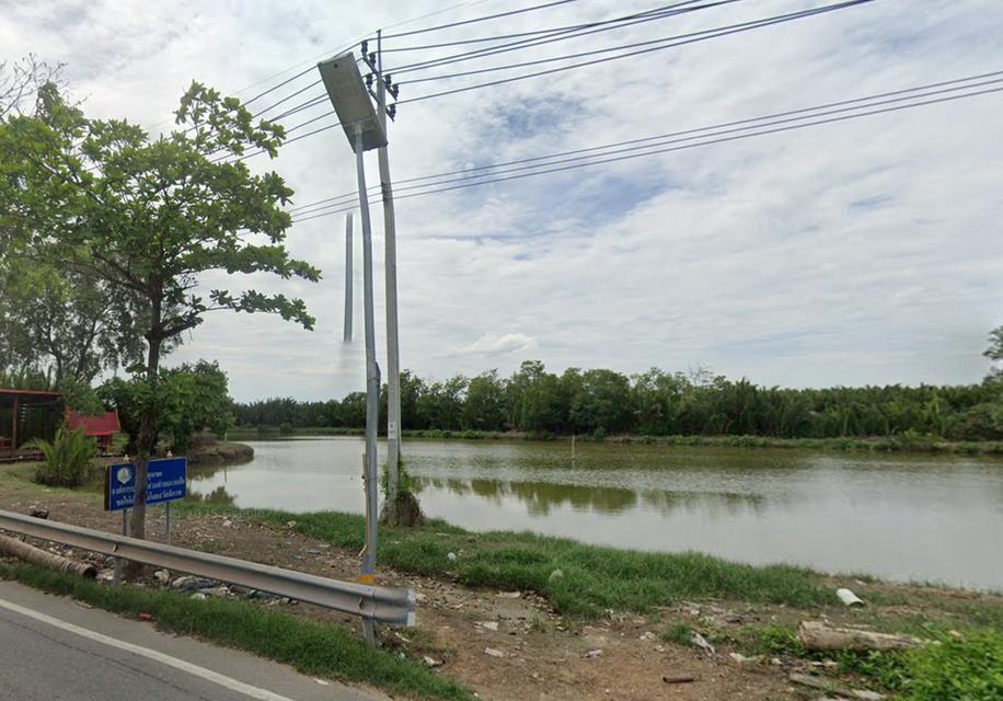 ที่ดิน 11 ไร่ 1 งาน ติดทางหลวง 4010 เลียบคลองสรรพสามิต หน้ากว้าง 100เมตร ราคา 2.20 ล้าน ต่อไร่ ถูกที่สุดในย่านนี้ 4