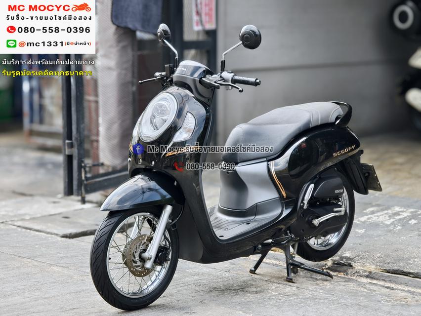 Scoopy i 2021 วิ่ง10000โล รถบ้านมือเดียว เครื่องท่อเดิม กุญแจบุคเซอวิสครบ เล่มเขียวชุดโอนครบ No1299 2