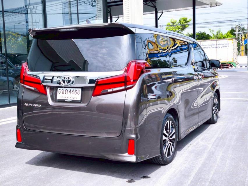 รหัสรถ KPV4468 2021 TOYOTA ALPHARD 2.5 SC PACKAGE สีน้ำตาล 12
