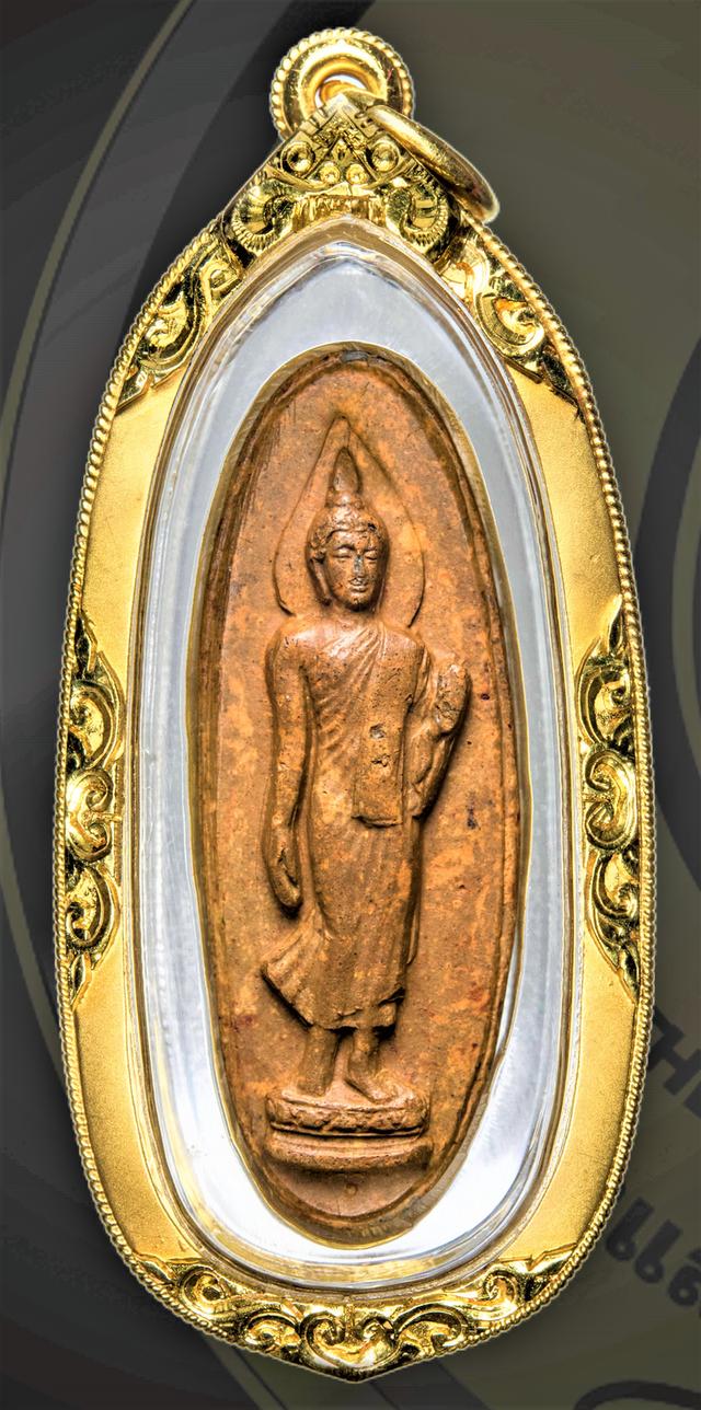 พระเครื่อง พระ 25 พุทธศตวรรษ พิมพ์จีวรริ้ว รูปที่ 1