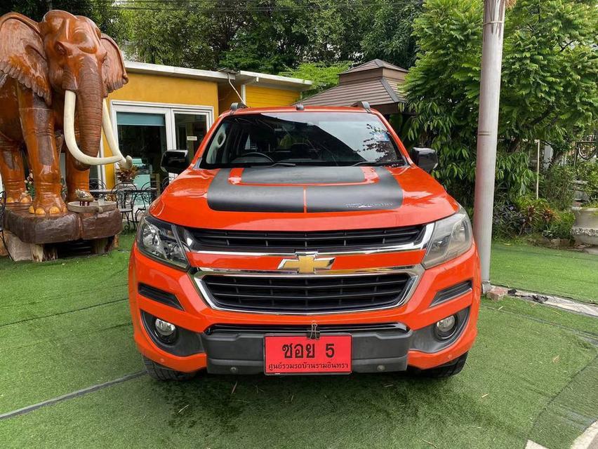 CHEVROLET COLORADO 4 ประตู  High Country Storm  เครื่อง2.5cc.AUTO ปี 2018 ~สีส้ม–
