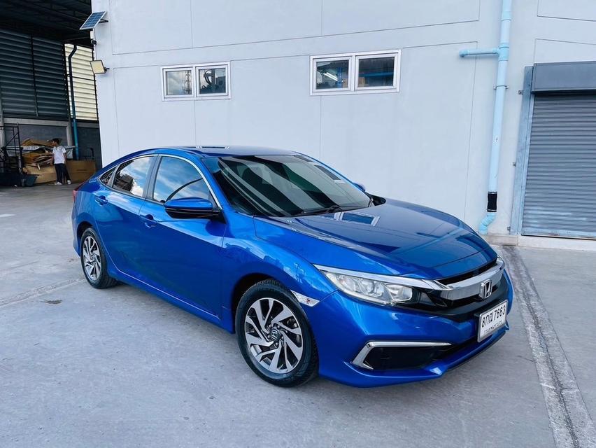 HONDA CIVIC FC 1.8E Minor Change ปี 2019 สีน้ำเงิน