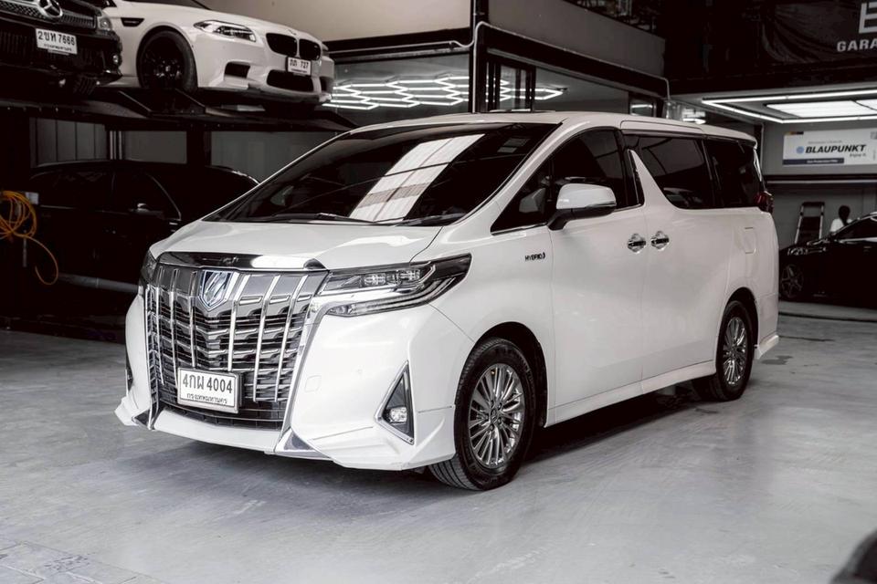 รหัสรถ 67GG4004 TOYOTA ALPHARD 2.5 HYBRID E-FOUR ปี 2018