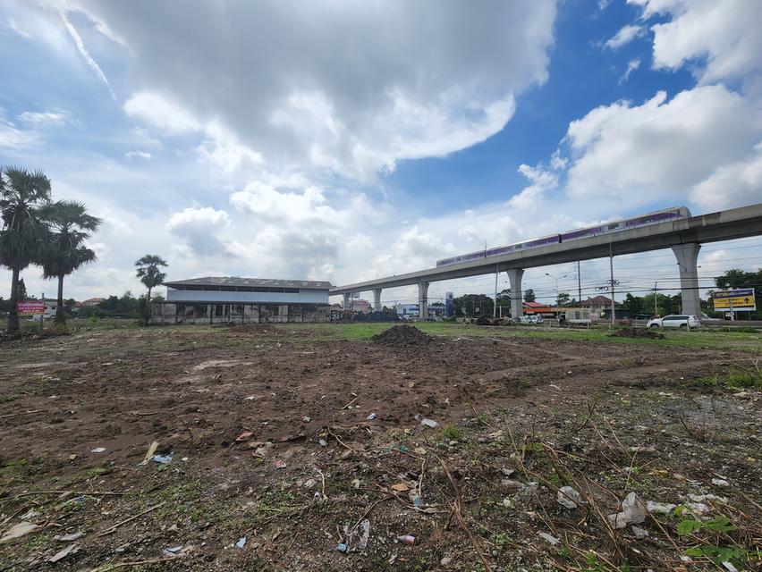 ที่ดิน2-1-55ไร่(ถมแล้ว) ติดรัตนาธิเบศร์ ติดรถไฟฟ้า ใกล้สถานีรถไฟฟ้าบางพลู 350ม. สามารถทำตึกสูง 5