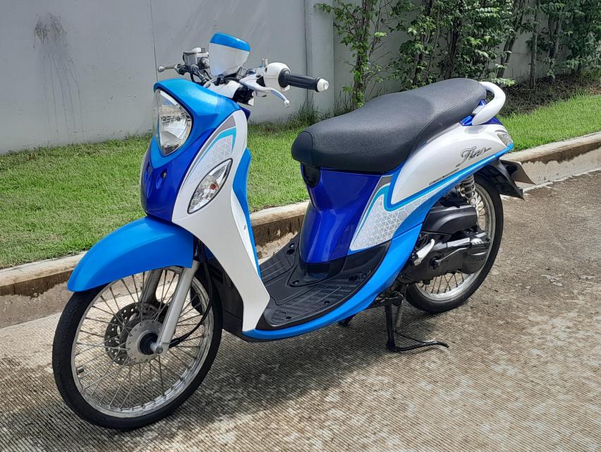 Yamaha Fino Fi 115i ปี2014 สีขาว-ฟ้า-น้ำเงิน