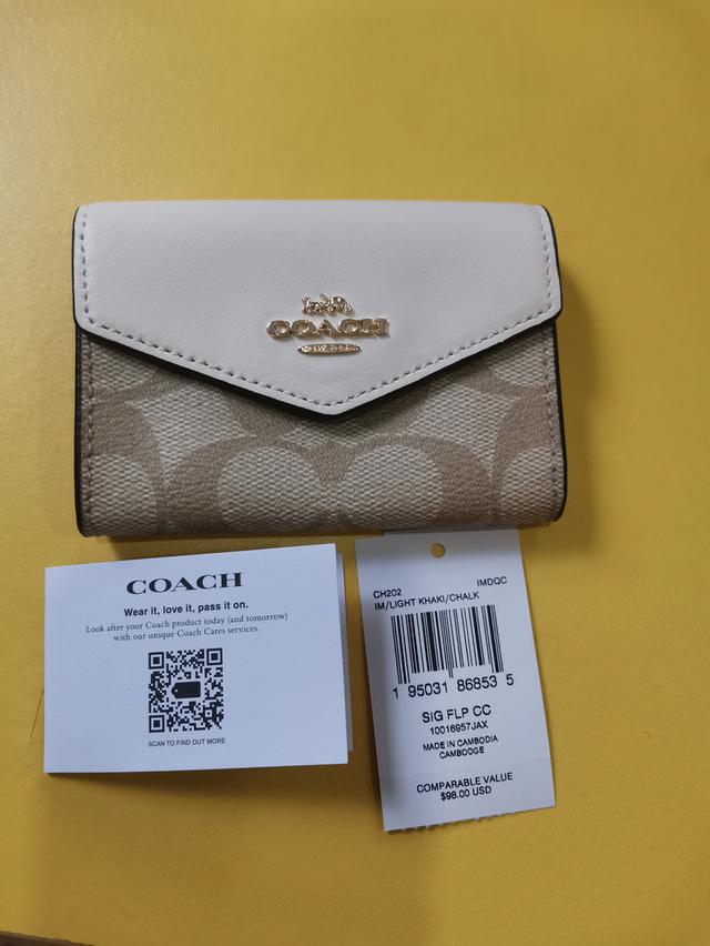 Coach​ กระเป๋าใส่บัตร 5