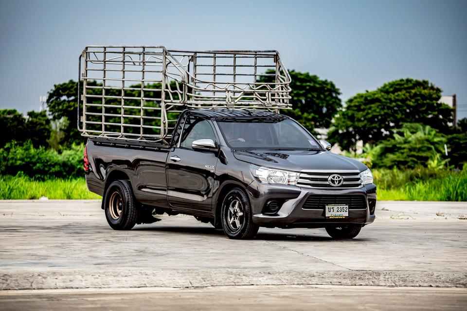 TOYOTA HILUX REVO 2.8 J PLUS STANDARD CAB สีเทา ปี 2018