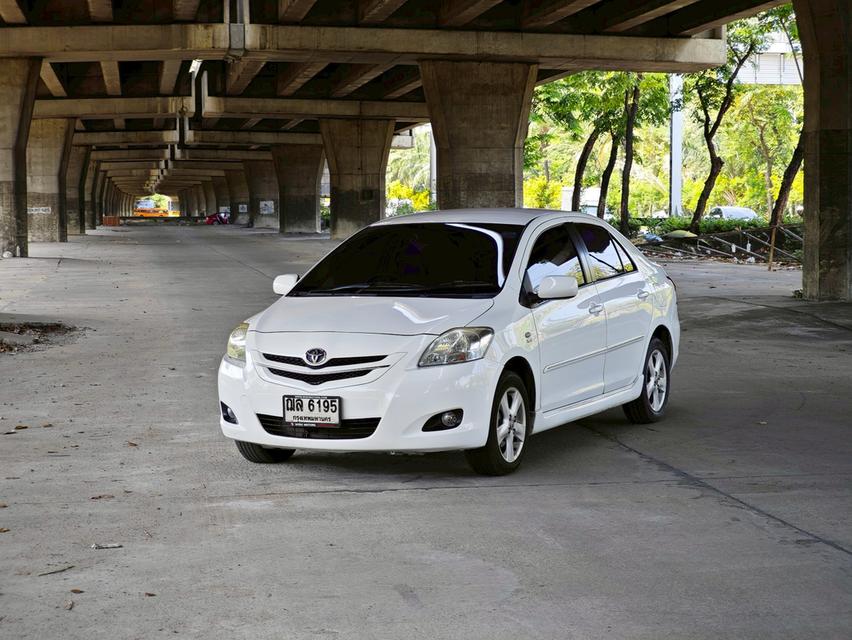 ขายรถ Toyota Vios 1.5E ปี 2009 สีขาว เกียร์ออโต้