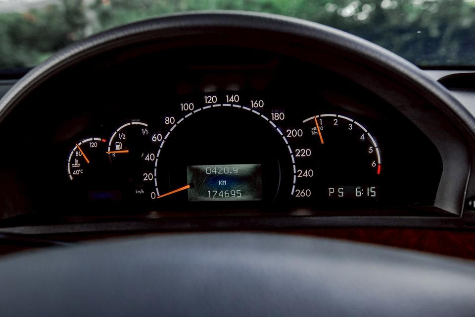 Benz S280 Sedan ปี 2001 สีน้ำเงิน สวยสภาพดีมาก 18