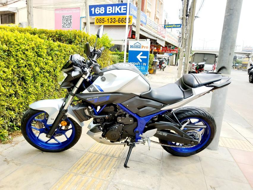 Yamaha MT03 VVA ABS ปี2018 สภาพเกรดA 12437 km เอกสารพร้อมโอน