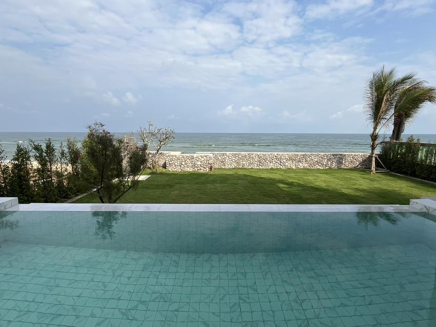 บ้านพูลวิลล่า ติดชายหาดทะเล บ้านกรุด บางสะพาน 2