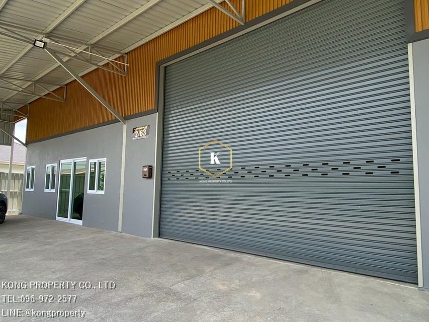 ให้เช่าโกดัง ซอยบงกช คลองหลวง คลอง2 ปทุมธานี พื้นที่ 100 ตร.ว.