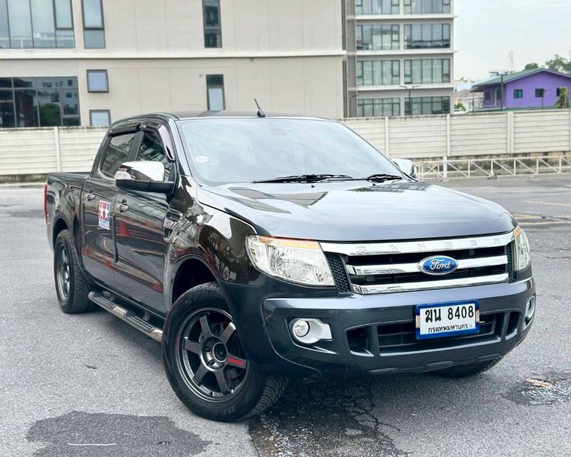 FORD RANGER 2.2 XLT HI-RIDER DOUBLE CAB เกียร์ M/T สีเทา ปี 2012