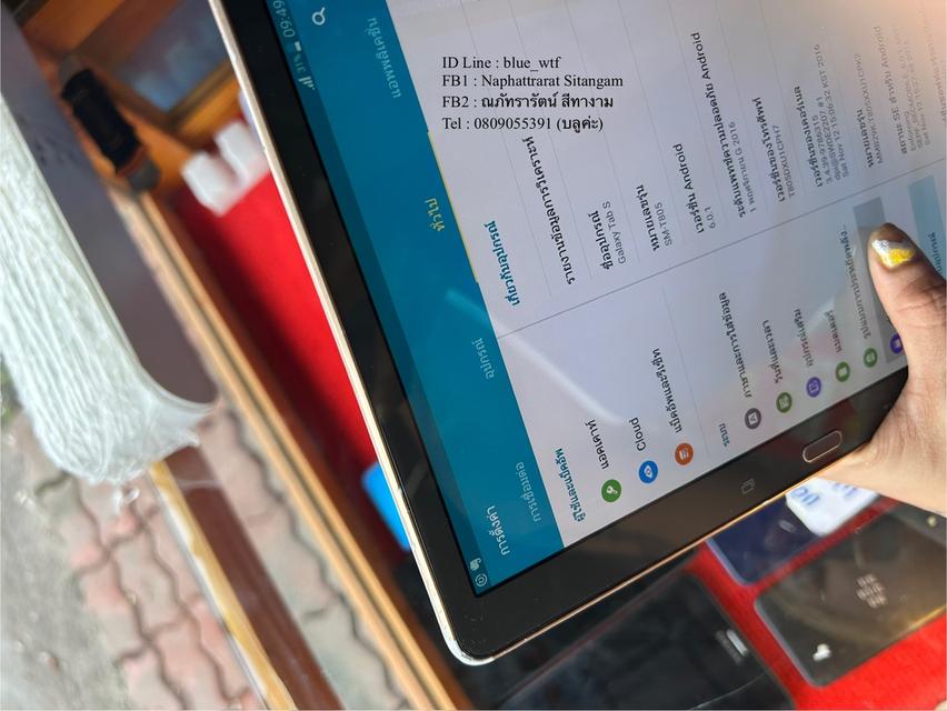 Samsung Tab S 10.5 LTE  จอ10.5นิ้ว ใส่ซิมโทรได้ ใช้งานปกติ 3