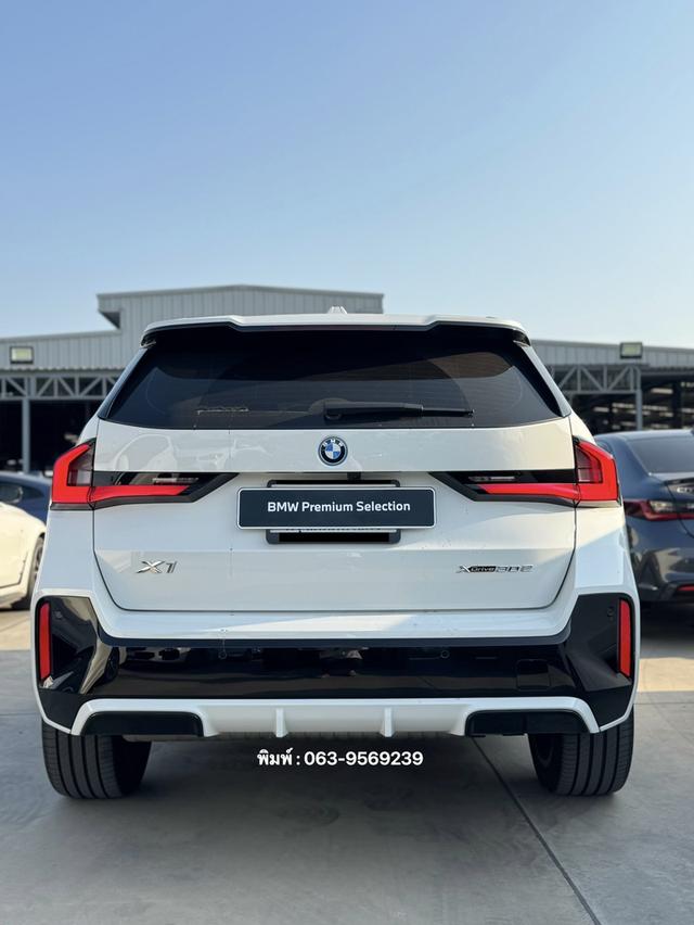 2024 BMW X1 30e M Sport U11 (รถปลั๊กอิน วิ่งไฟฟ้า80กม. รถสวย รอปรับสภาพ) รูปย่อยที่ 3