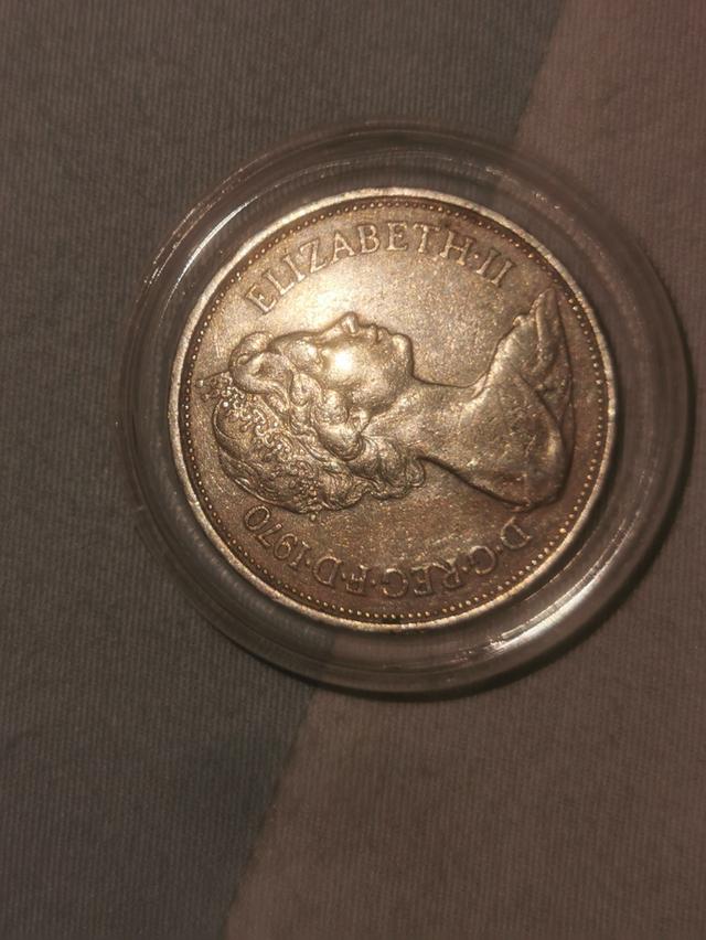 เหรียญ elizabeth English 10 penny 1970
