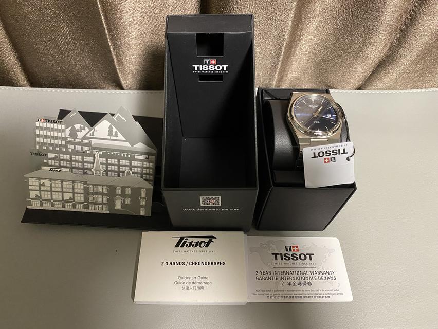 นาฬิกา Tissot PRX Quartz Blue Dial รูปที่ 4