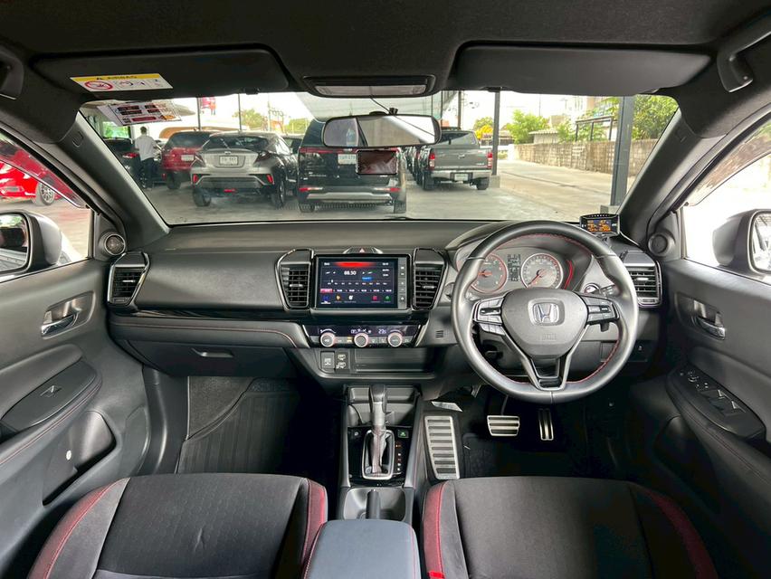 ปี2021 HONDA CITY, 1.0 RS โฉม ปี19-ปัจจุบัน (จดทะเบียน 2022 มิถุนายน) 5Dr สีเทา RSแท้ ตัวท็อปสุด  17