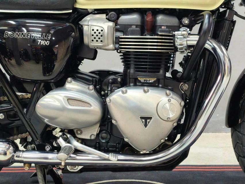 Triumph Bonneville T100 ปี 2018 abs   รถสวยมากๆ สีหายาก สไตล์ Classic รูปที่ 12