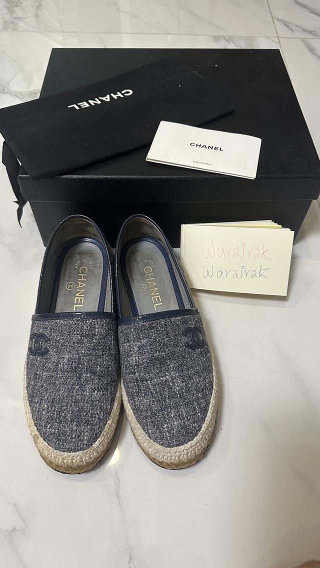รองเท้า chanel espadrilles