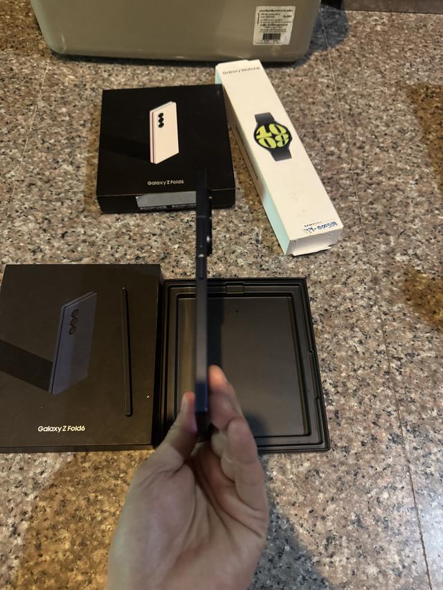 ขายๆๆๆถูกSamsungFold6สีใหม่Navy Shadow 256กิ๊กมีกล่องอีมี่ตรงแถมปากกาให้ด้วยคับสูนTrueสภาพสวยการใช้งานดีเยี่ยมทุกๆฟังชั่นเครื่องรีสโตได้ตลอดไม่มีติดแอ รูปที่ 6