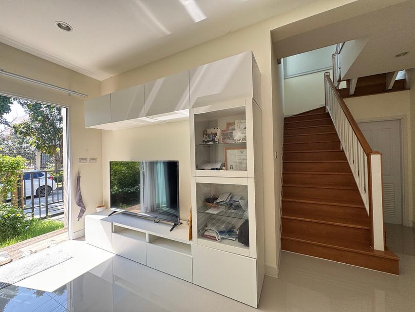 ขายบ้านแฝดมือสองนนทบุรี โครงการ ภัสสร ไพรด์ ปิ่นเกล้า-วงแหวน (Passorn Pride Pinklao-Wongwaen) เนื้อที่ 38.5 ตร.ว. หน้าบ้านไม่ชนใคร 3