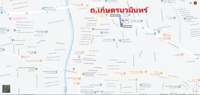 ขาย ที่ดิน 102 ตรว ห่างถ.เกษตรนวมินทร์ 180 ม ใกล้รถไฟฟ้าลาดปลาเค้า เพียง 450 ม เหมาะสร้างบ้าน - Home Office 5