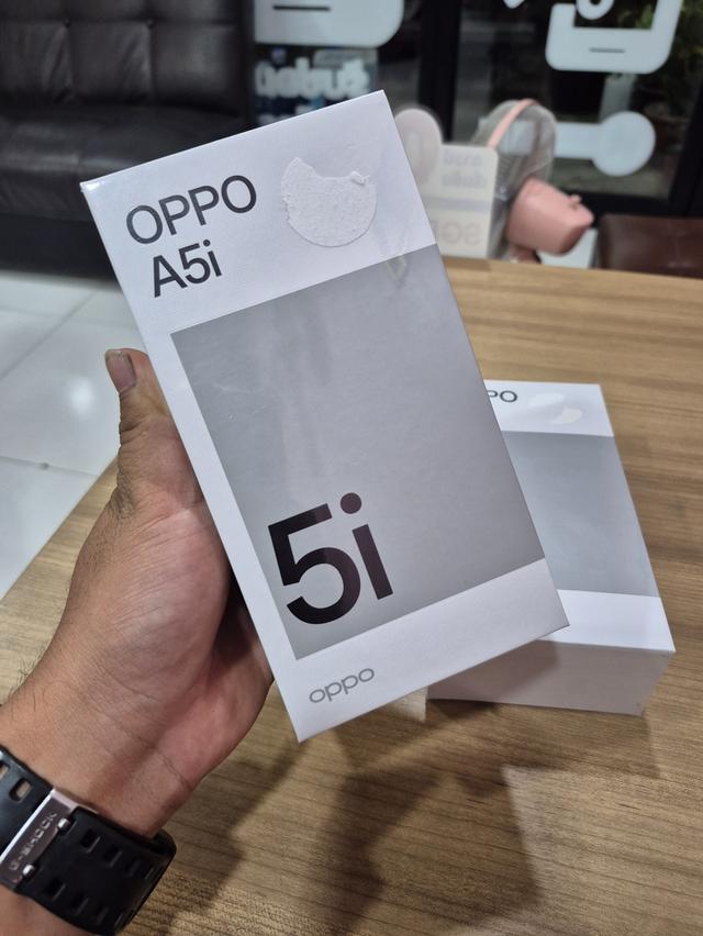 OPPO A5i  (สินค้ามือ1)สินค้าของแท้ ล้างสต็อกสีแดงประกันศูนย์oppo 1ปีเต็มRam4+Rom64   ราคา2,690฿🔺️ รูปที่ 3
