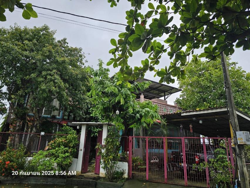 ขายบ้านเดี่ยว หมู่บ้านเทพธานี ซอยเฉลิมพระเกียรติ ร.9 ซอย 62 (หลังริม)เนื้อที่ 113 ตร.ว.ใกล้สนามบินสุวรรณภูมิ 1