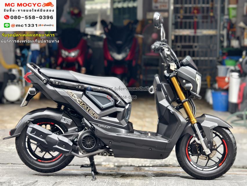 zoomer x 2019 วิ่ง10000โล รถบ้านแท้ เครื่องท่อเดิมชุดสีสวย เล่มชุดโอนครบ  No1051 4