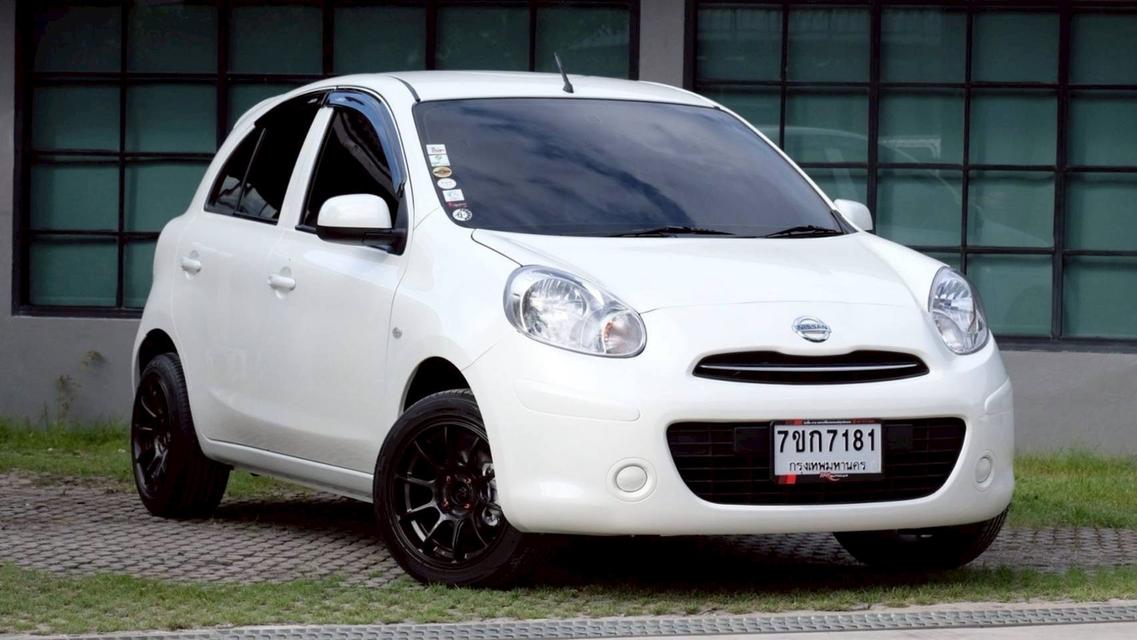 รหัสรถ KN7181 NISSAN MARCH รุ่น E 1.2 เบนซิน AUTO ปี 2013