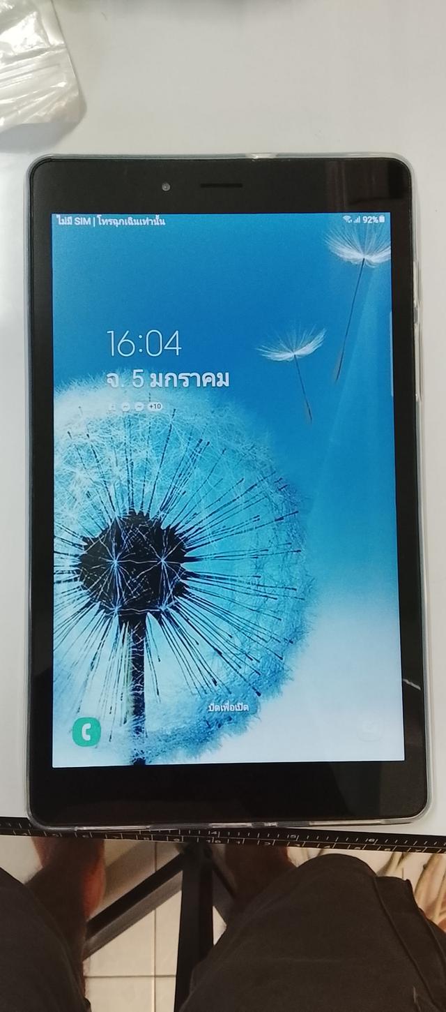 Galaxy Tab A 8.0 (2019) SM‑T295หน้าจอขนาด: 8.0 นิ้ว ระบบปฏิบัติการ Android 11 RAM: 2 GBพื้นที่เก็บข้อมูลภายใน: 32 GB lรองรับ: 4G LTE แบตเตอรี่5100 mAh