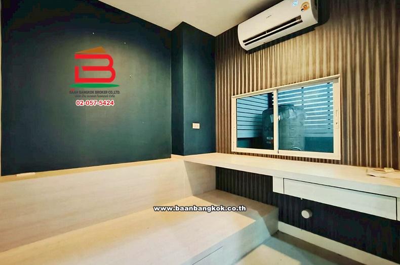 ทาวน์เฮาส์ หมู่บ้าน The Metro รัตนาธิเบศร์ ไทรม้า เนื้อที่ 18.7 ตร.ว ทำเลดี ใกล้ BTS สถานีไทรม้า ตำบลไทรม้า อำเภอเมืองนนทบุรี จังหวัดนนทบุรี 9