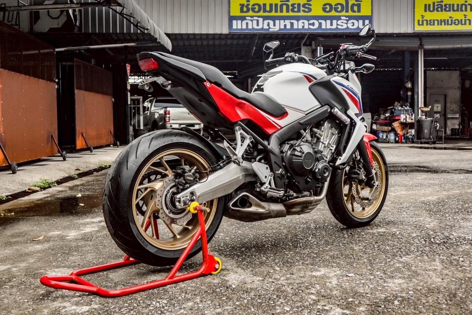 CB650F ปี2016 Honda สีขาว รูปที่ 5