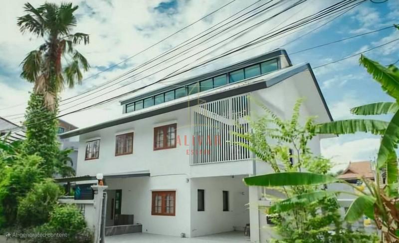 RH081025 ให้เช่า บ้านเดี่ยว 2ชั้น Renovate ใหม่ทั้งหลัง ย่าน โชคชัย 4 1
