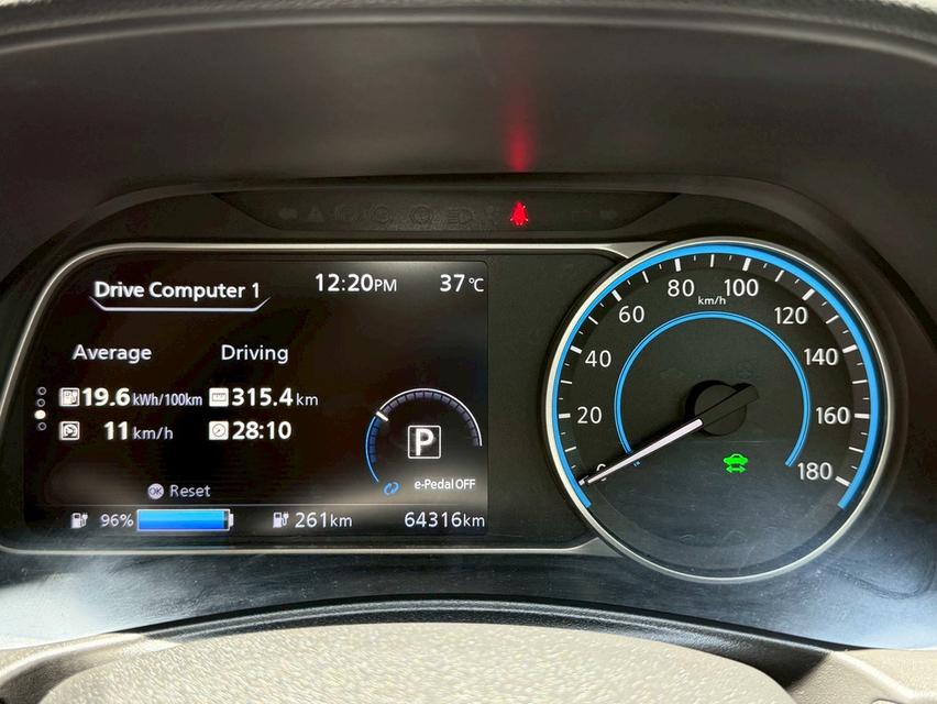 2021 NISSAN LEAF EV 100% 13