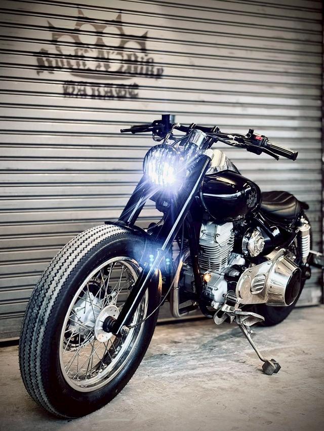 รถมอไซค์ Custom Boss175 ทะเบียนเล่มเขียว รูปย่อยที่ 2