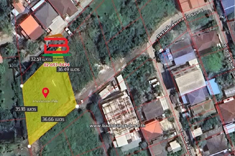 ขาย/เช่า ที่ดินเปล่า ชุมชนศักดิ์มงคลชัย ซอย 5 (ซอยสะแกงาม 14) เนื้อที่ 243 ตร.ว (ใกล้เซ็นทรัลพระราม 2) แขวงแสมดำ เขตบางขุนเทียน กรุงเทพมหานคร 7