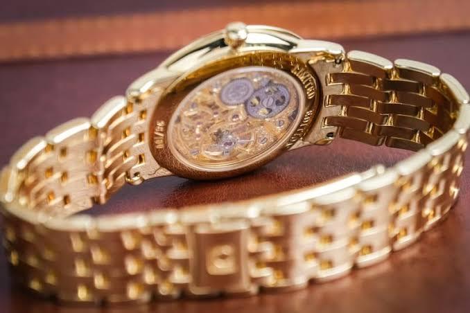 Omega De Ville Skeleton Full Gold Limited Edition 100 2